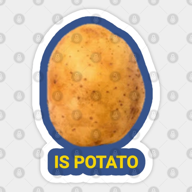 is potato Sticker by ARRIGO